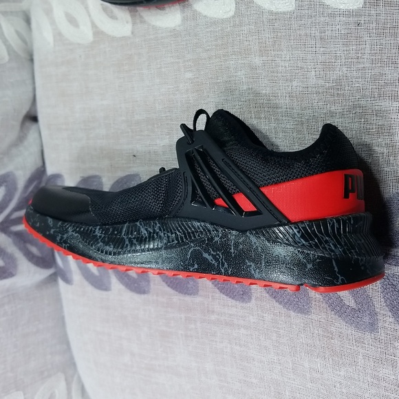 Boys' Puma Little Kid Pacer Future Marbelized Running Shoes size 3C - Picture 16 of 17